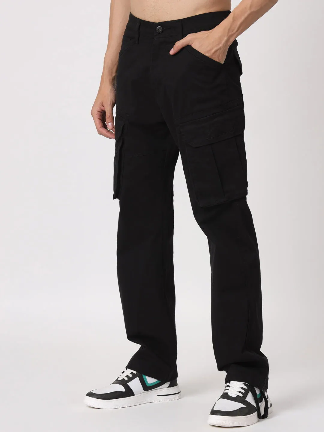 Black Six pockets new cargo