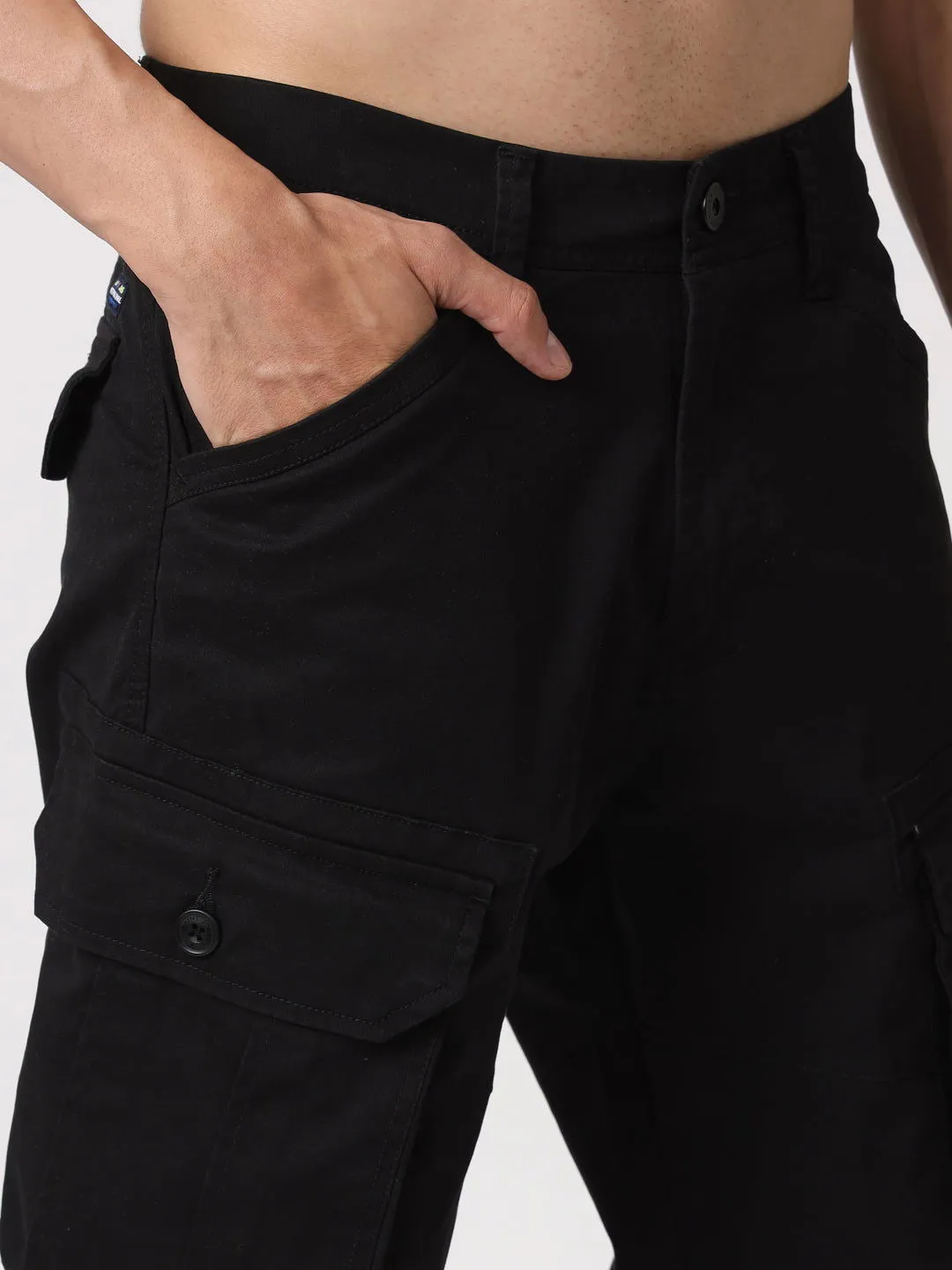 Black Six pockets new cargo