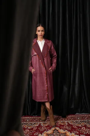 Boho Trench Coat