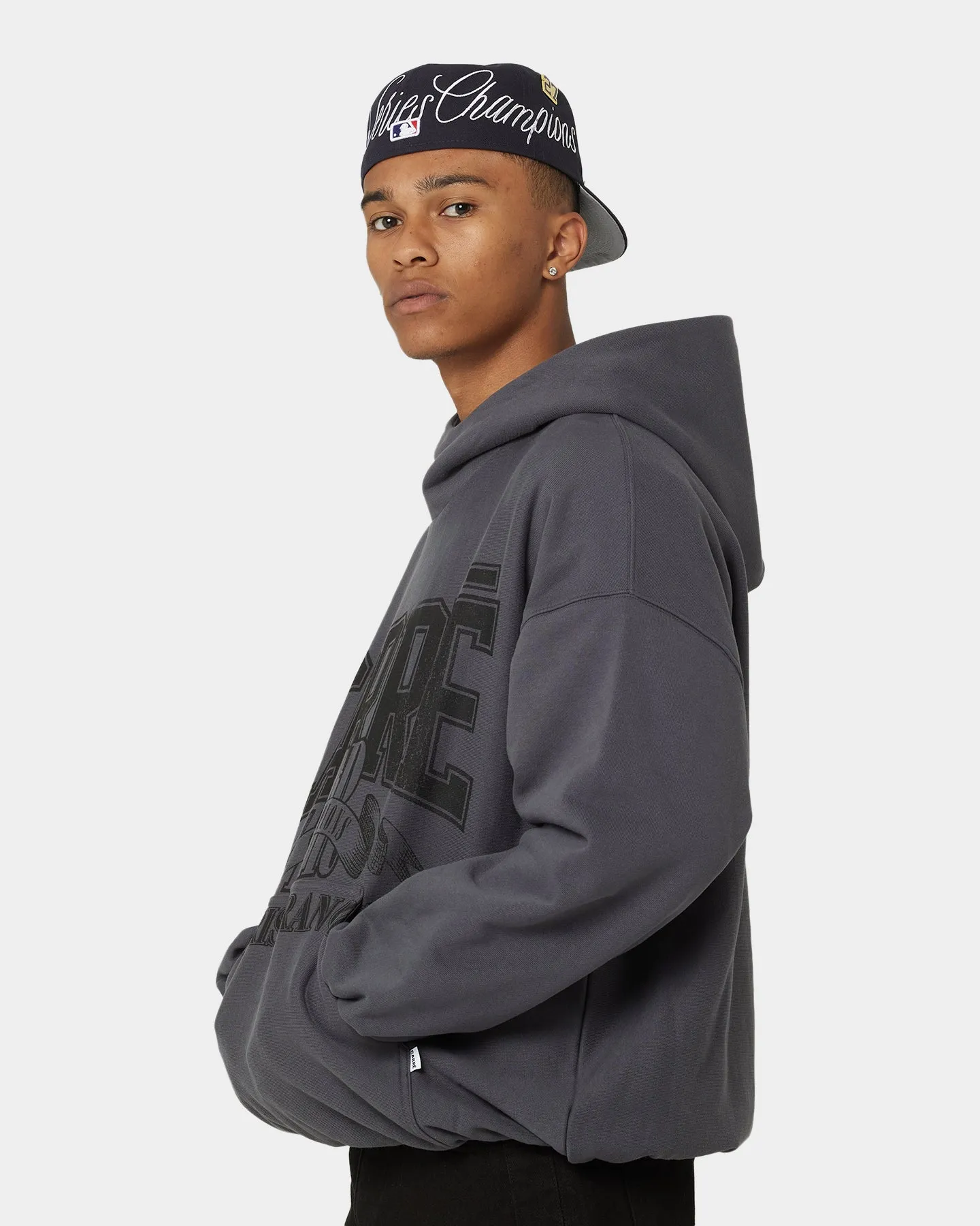 Carre Champs Oversized Superior Hoodie Black