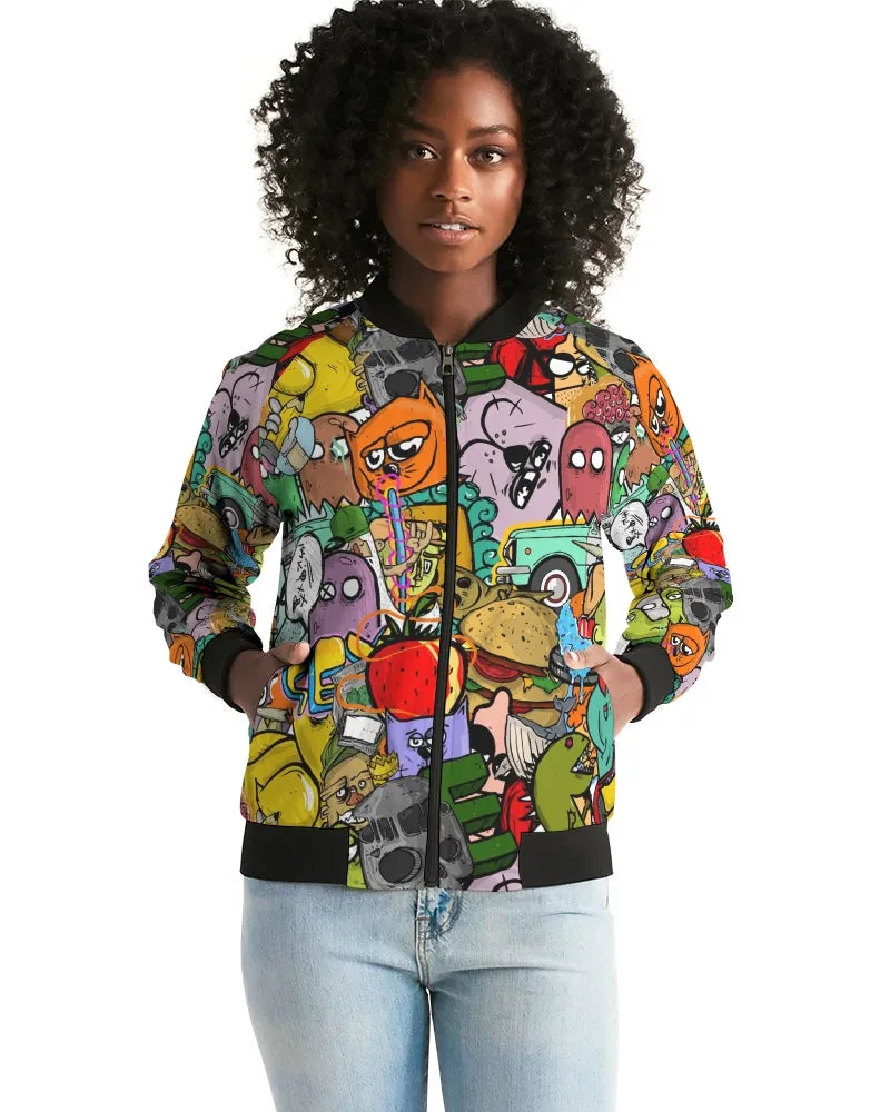 Crowded Street Women's Bomber Jacket