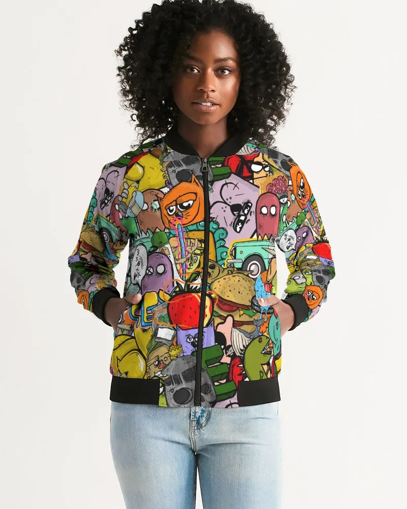 Crowded Street Women's Bomber Jacket