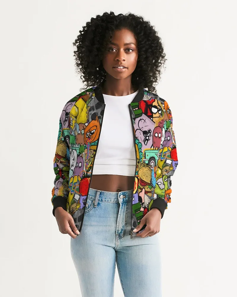Crowded Street Women's Bomber Jacket