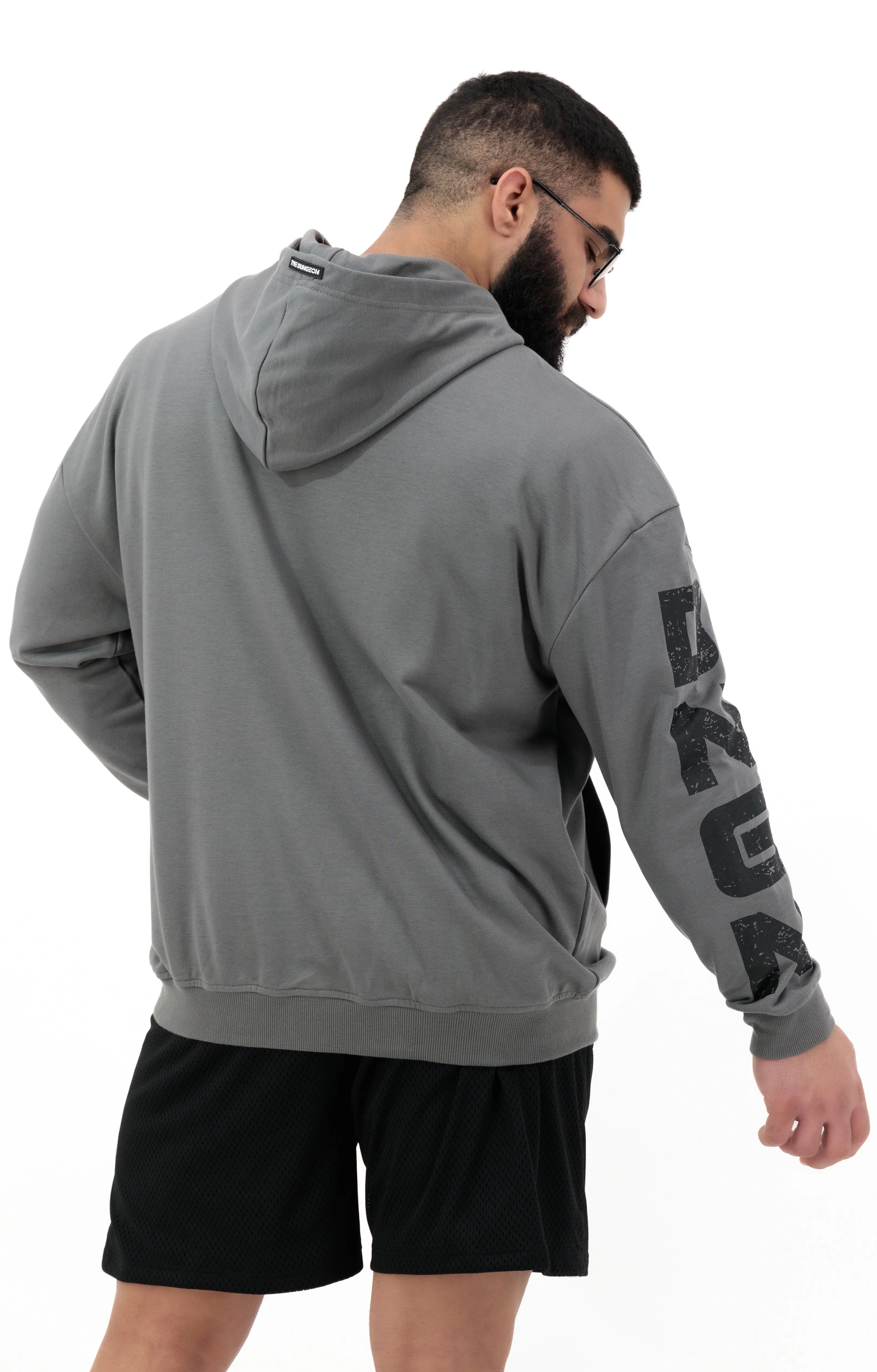 DUNGEON X ARABIC'22 - Oversized Zipper Hoodie