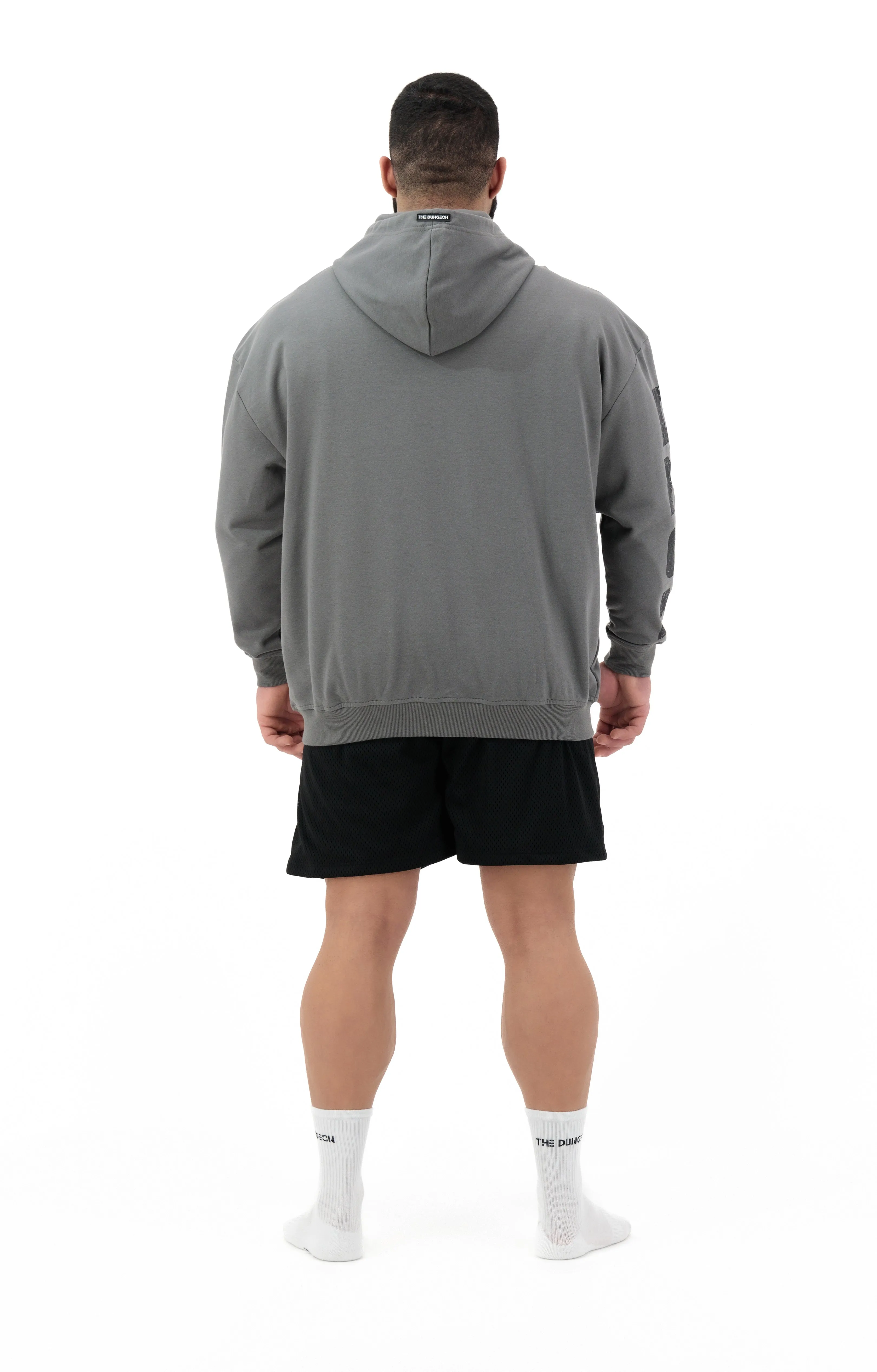 DUNGEON X ARABIC'22 - Oversized Zipper Hoodie