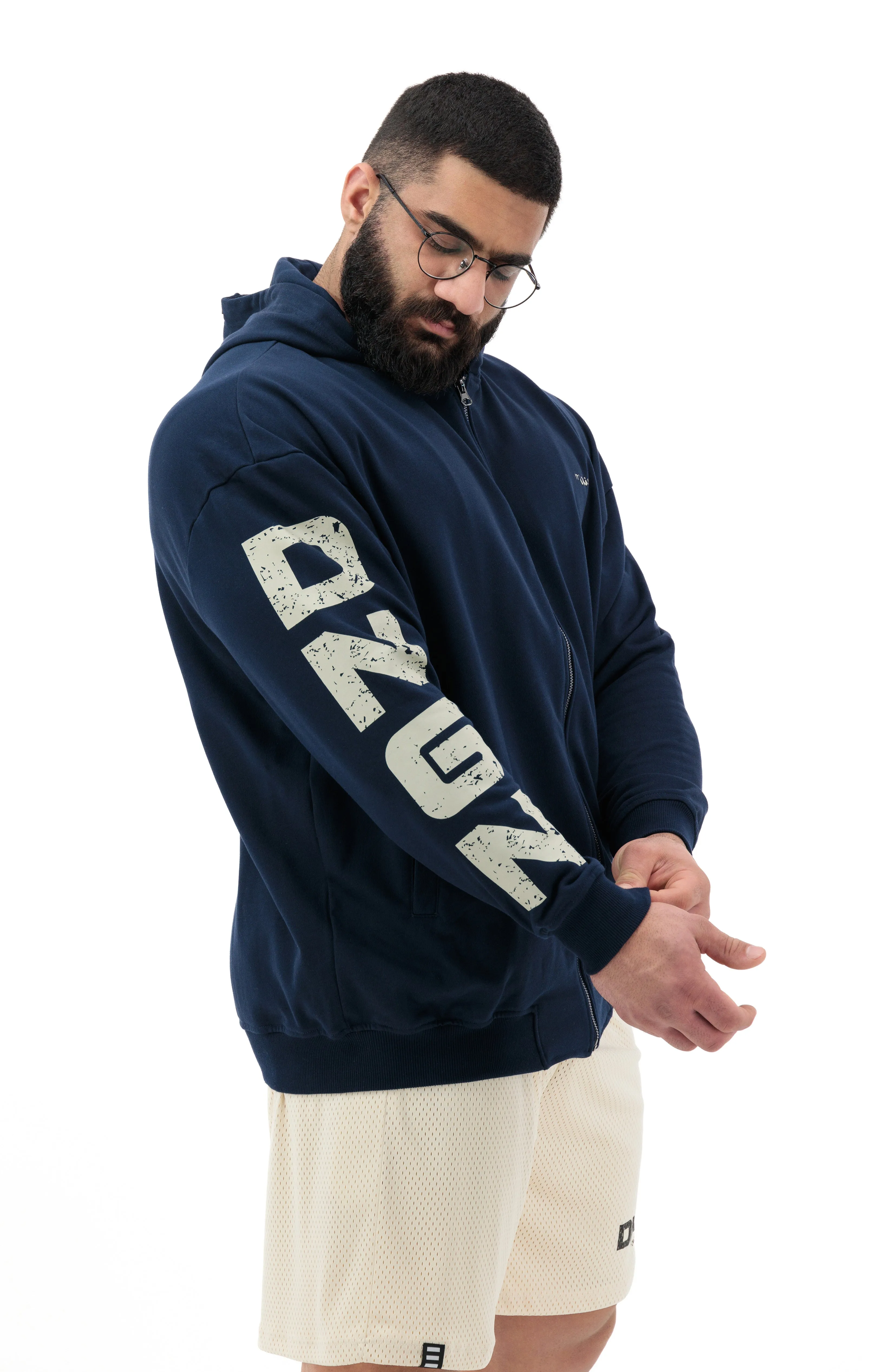 DUNGEON X ARABIC'22 - Oversized Zipper Hoodie