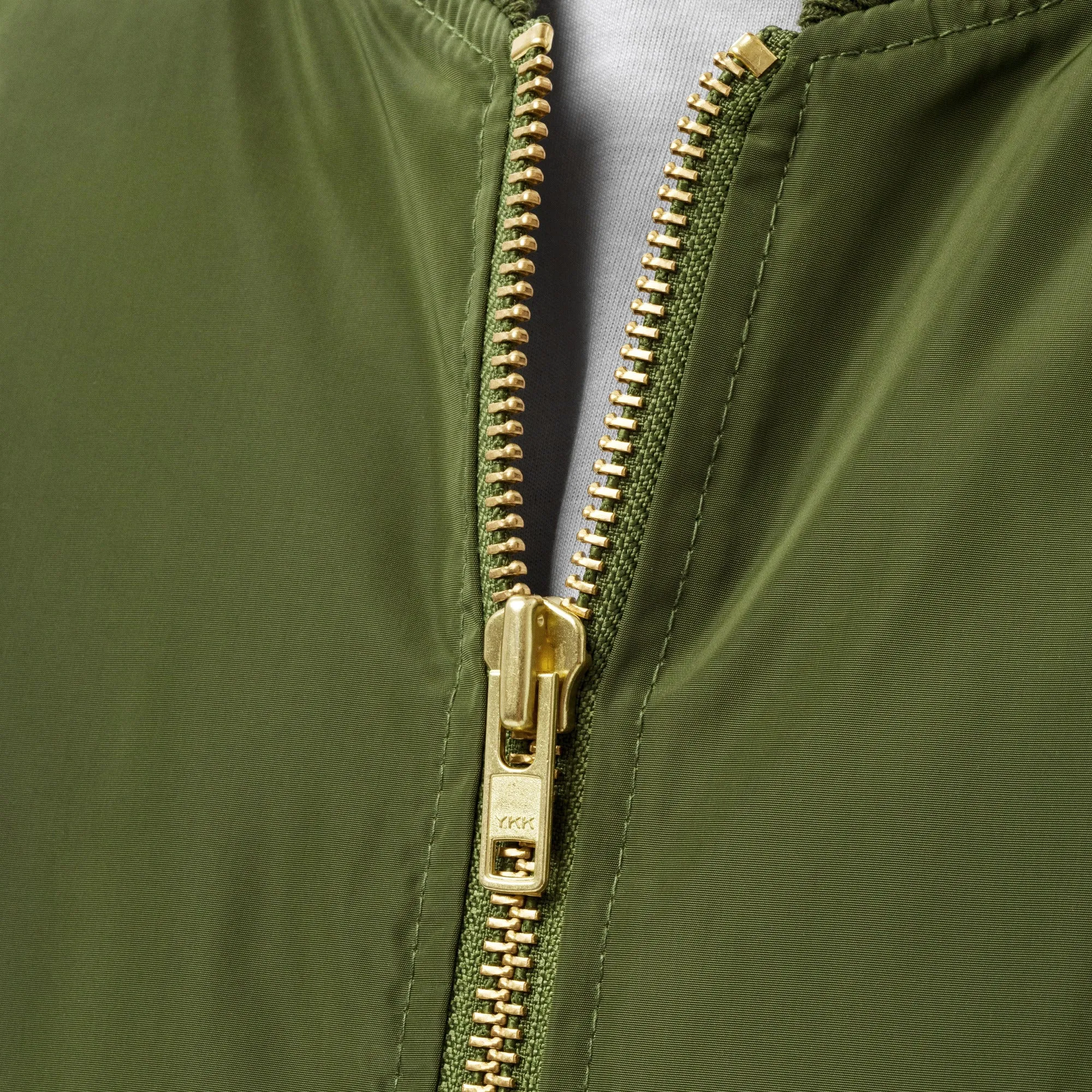 EARLE LE' BYRDE "Rooster" Logo Lightweight Bomber Jacket