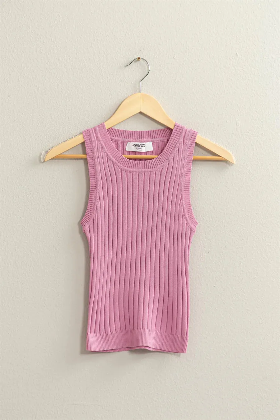 Essential Ribbed Tank Top