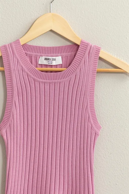 Essential Ribbed Tank Top