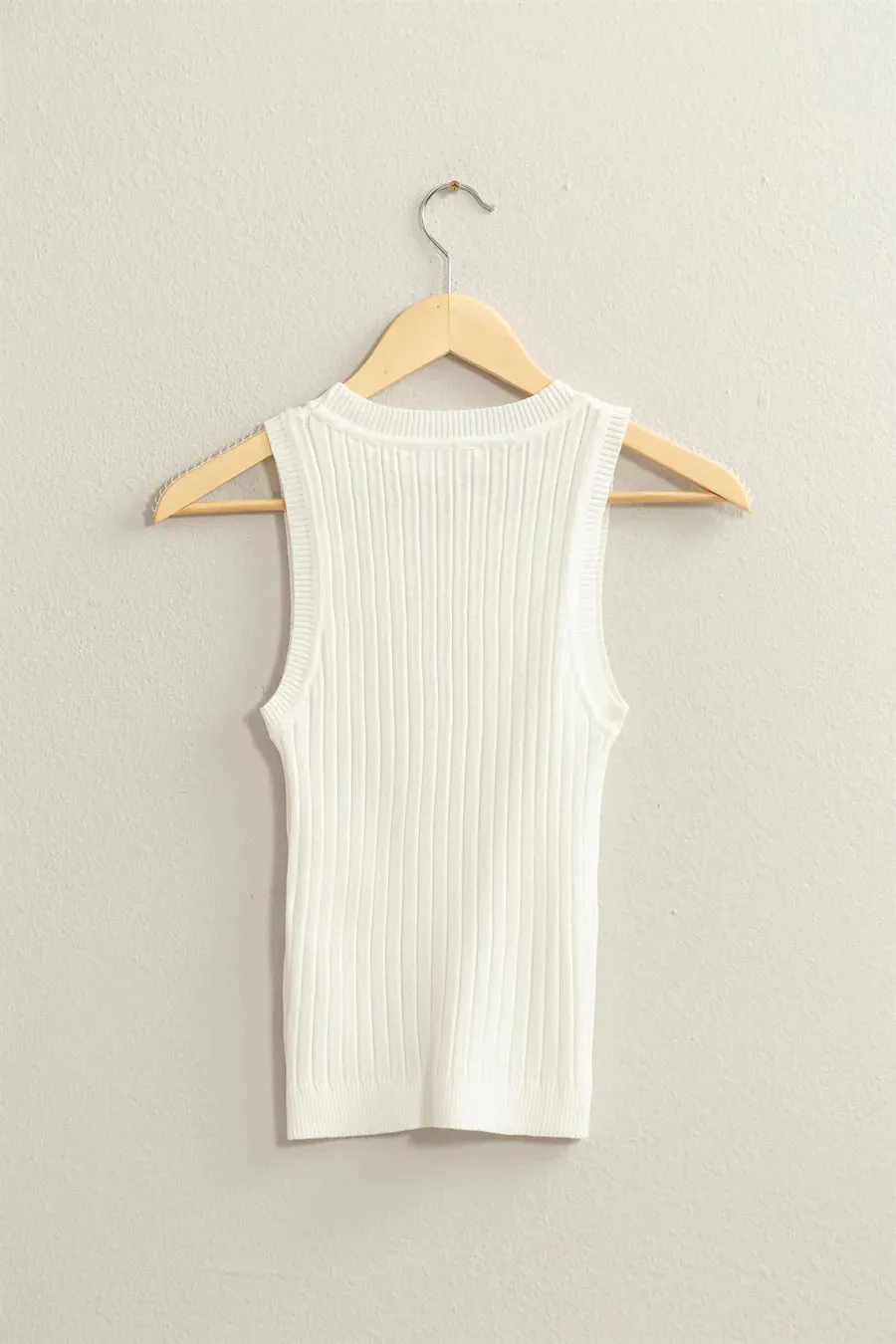 Essential Ribbed Tank Top