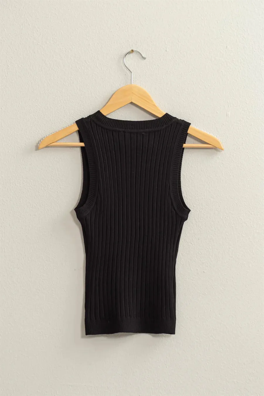 Essential Ribbed Tank Top