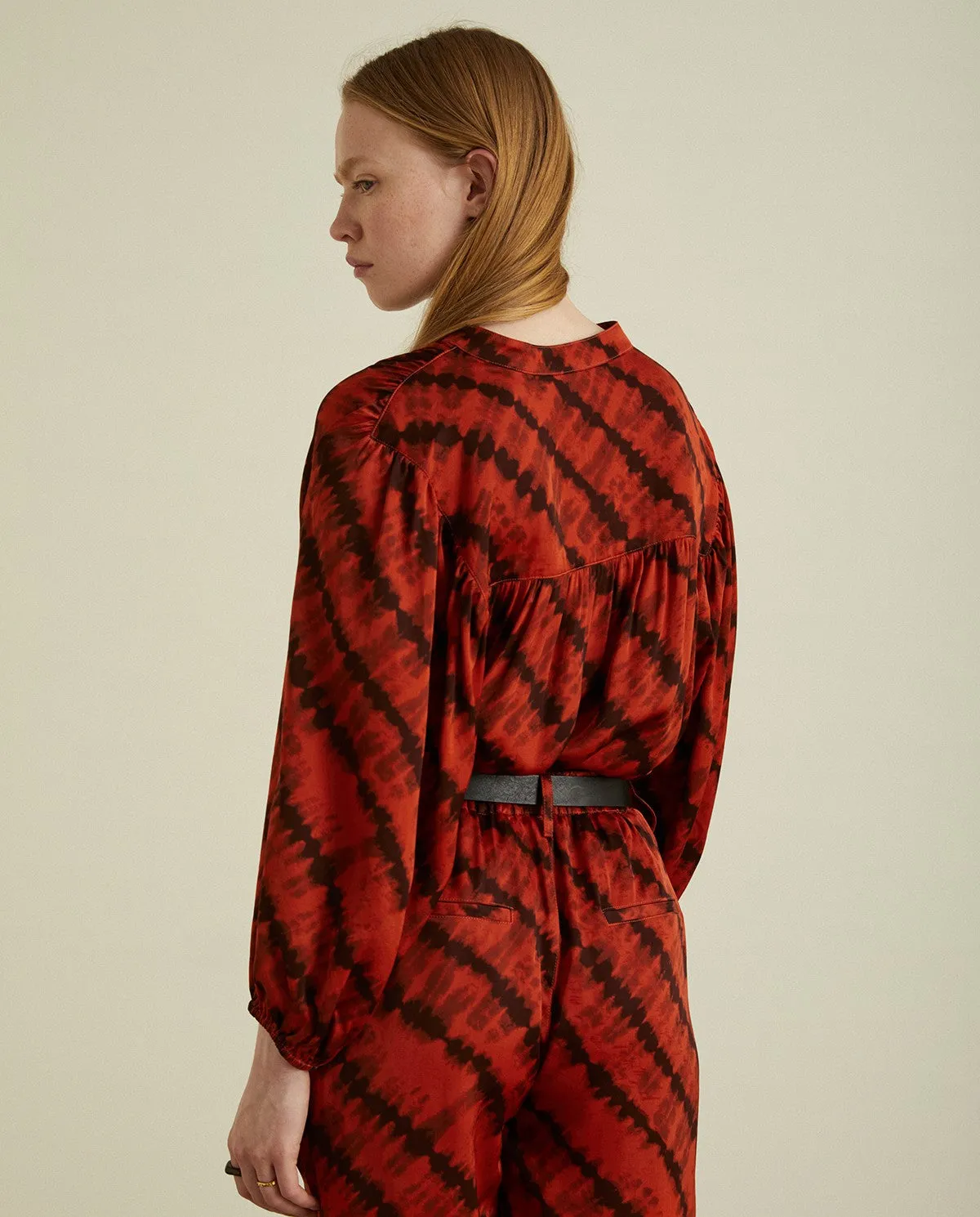 Flowy Sateen Shirt