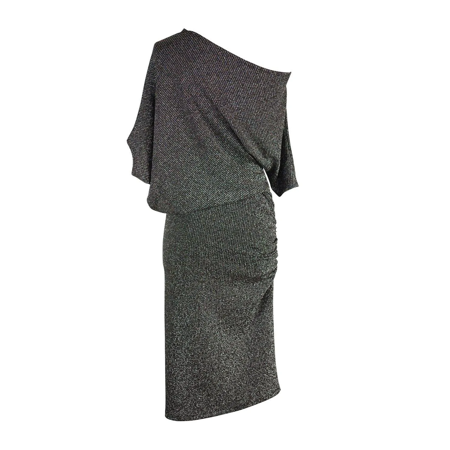 Gunmetal Angle Dress