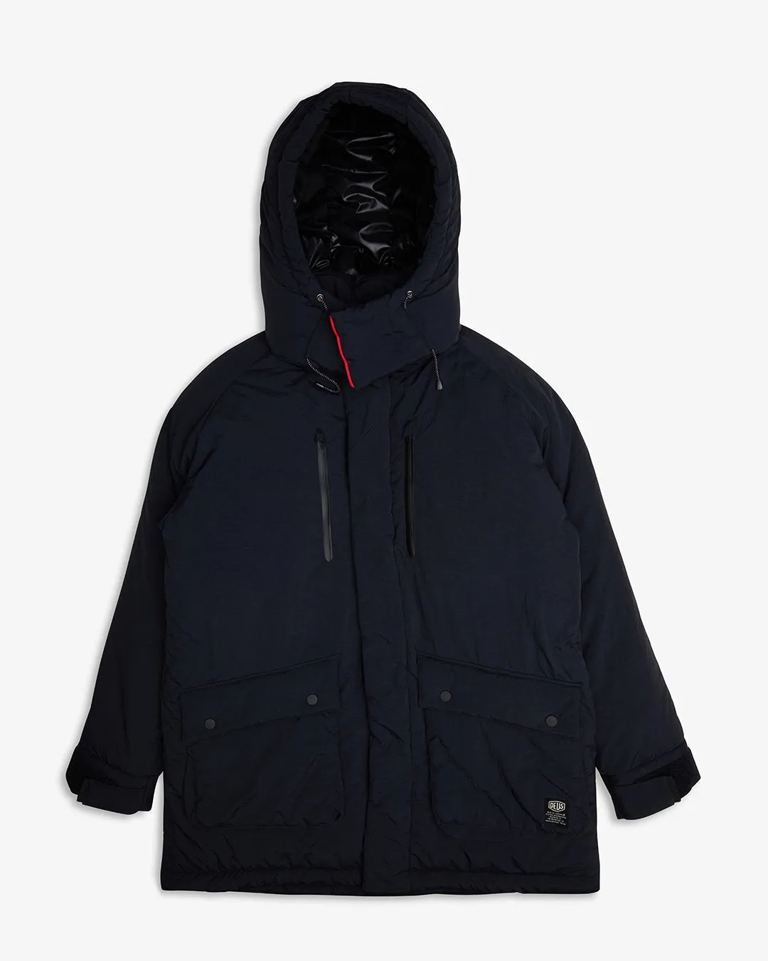 Hiemal Padded Long Jacket - Black