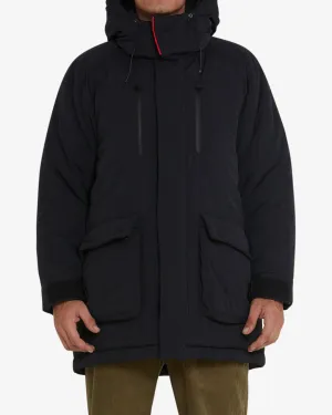 Hiemal Padded Long Jacket - Black