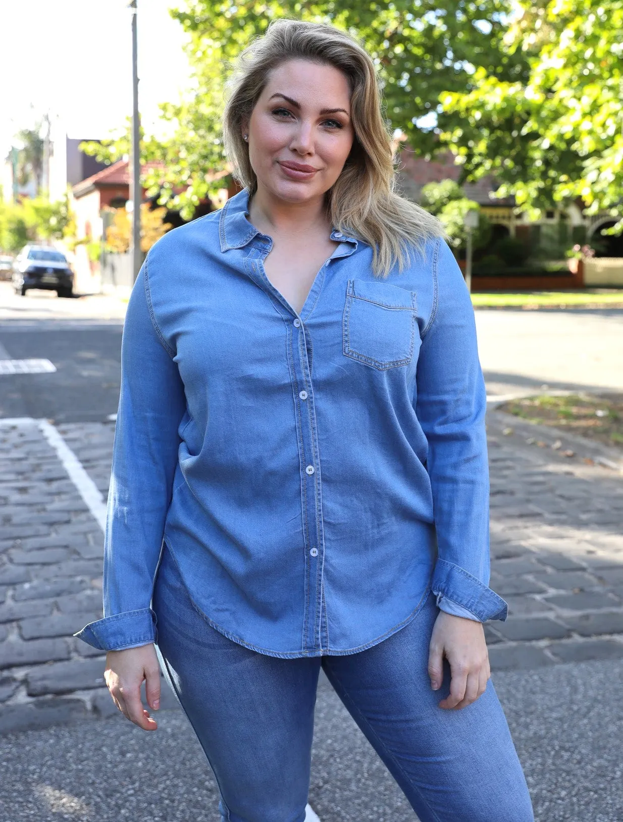 Khloe Skinny Jeans - Blue