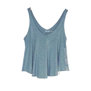 Kimchi Blue Gray Top Asymmetrical Size Small