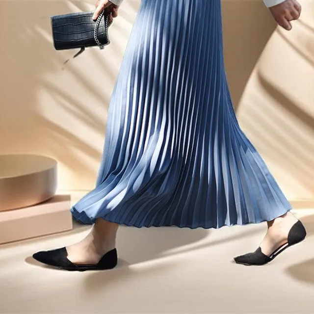 Lotte Women's Flowy A-Line Midi Skirt