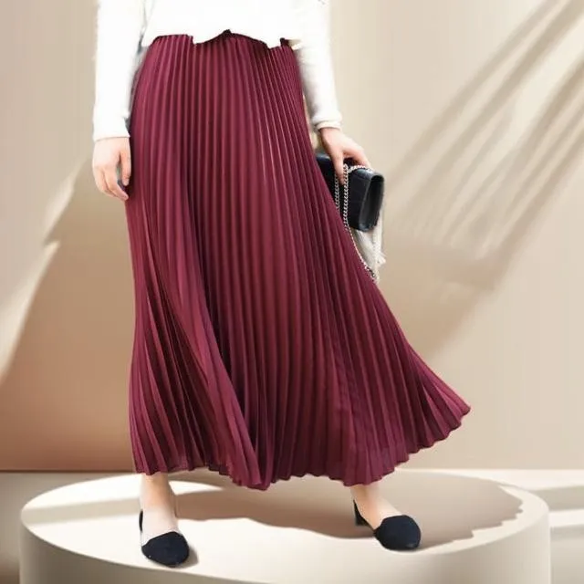 Lotte Women's Flowy A-Line Midi Skirt
