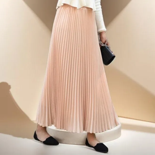 Lotte Women's Flowy A-Line Midi Skirt