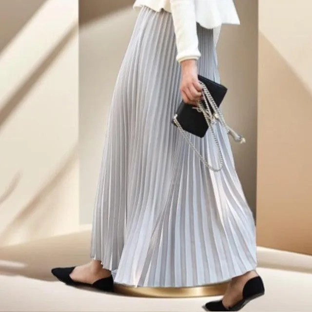 Lotte Women's Flowy A-Line Midi Skirt
