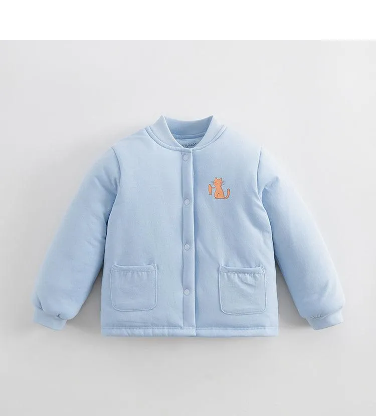 MARC & JANIE Boys Girls Baseball Padded Jacket 231172