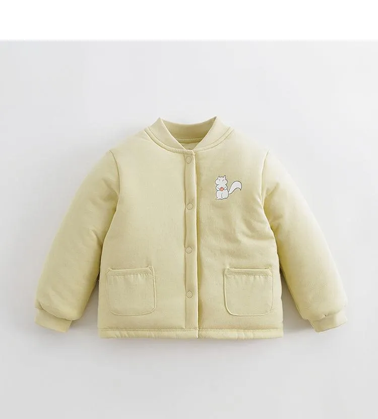 MARC & JANIE Boys Girls Baseball Padded Jacket 231172