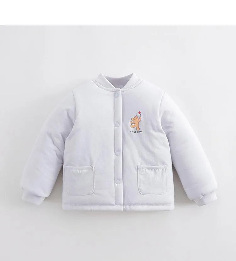 MARC & JANIE Boys Girls Baseball Padded Jacket 231172