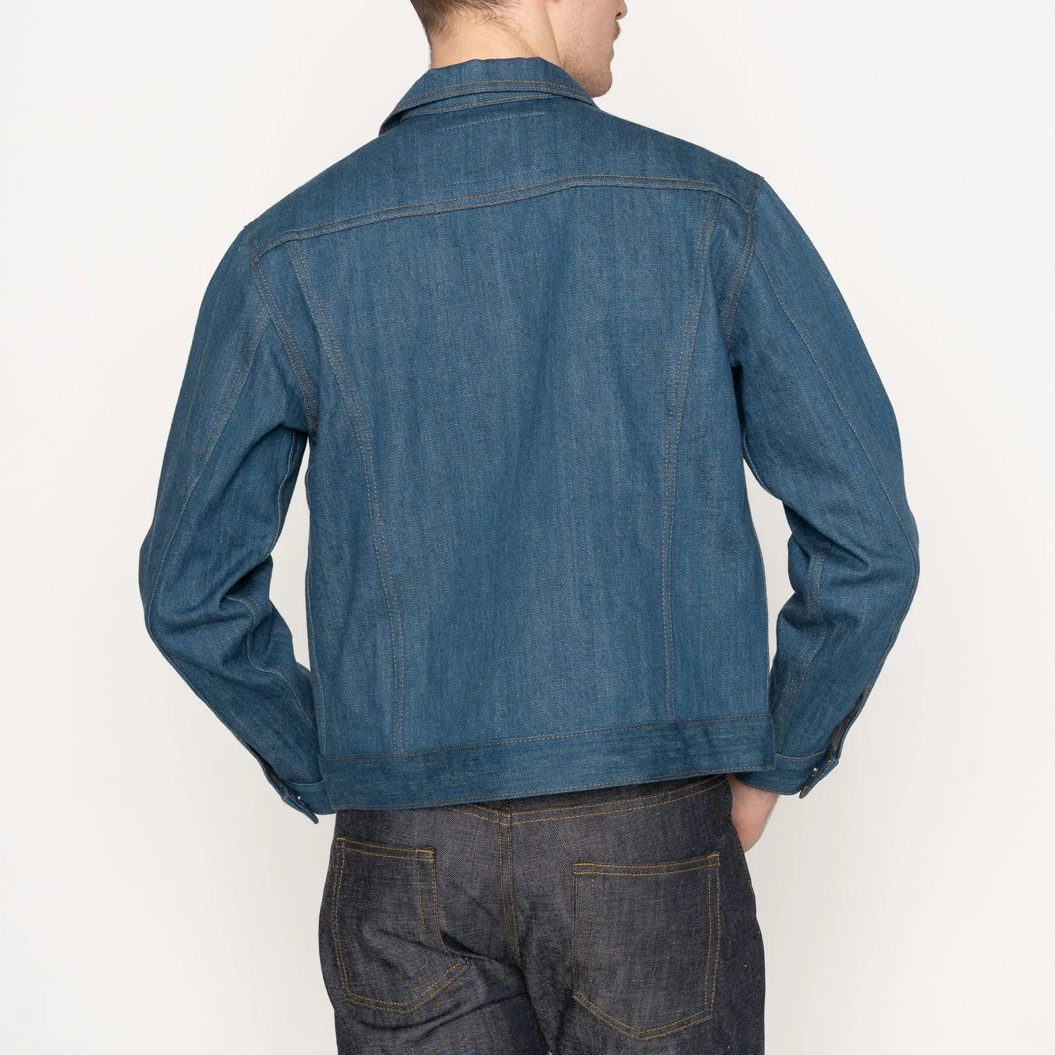 Naked & Famous - Denim Jacket - Oceans Edge Selvedge