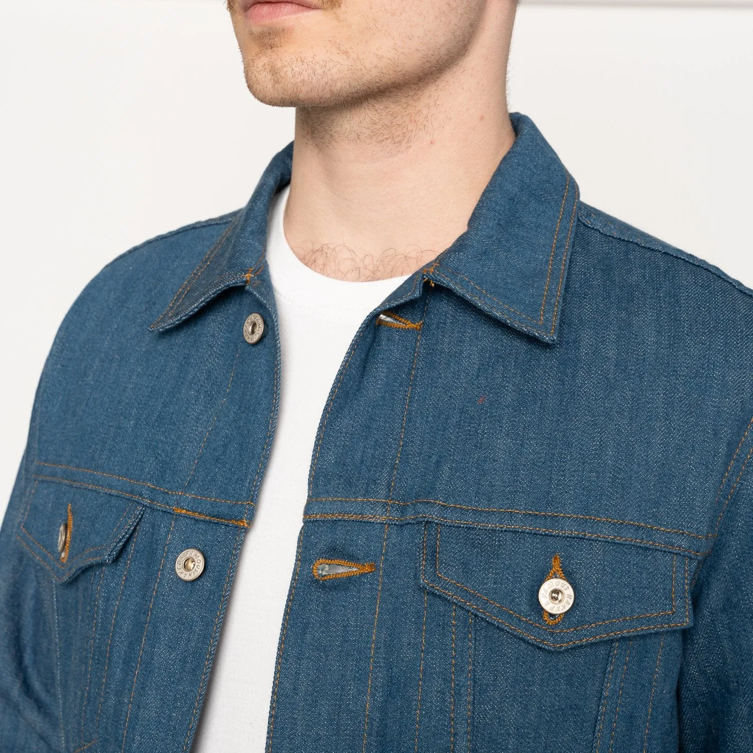 Naked & Famous - Denim Jacket - Oceans Edge Selvedge