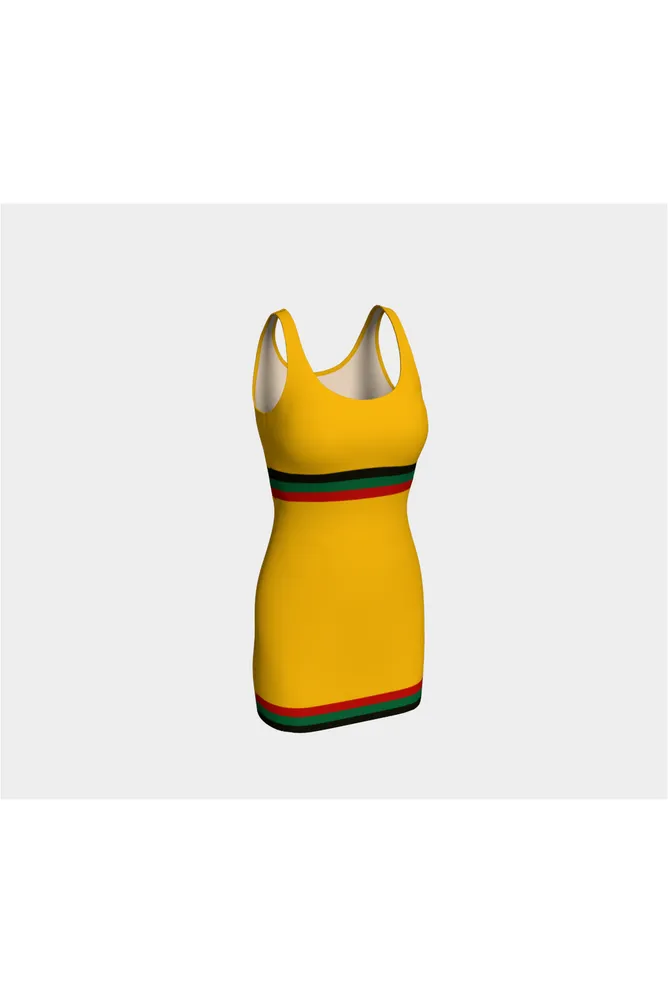 Pan African Bodycon Dress