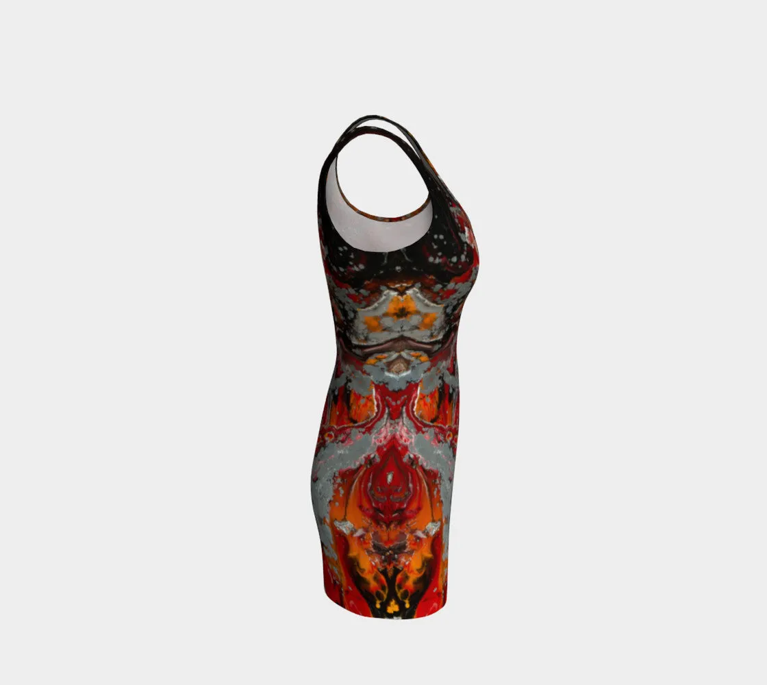 Passion's Light Fitted Dress