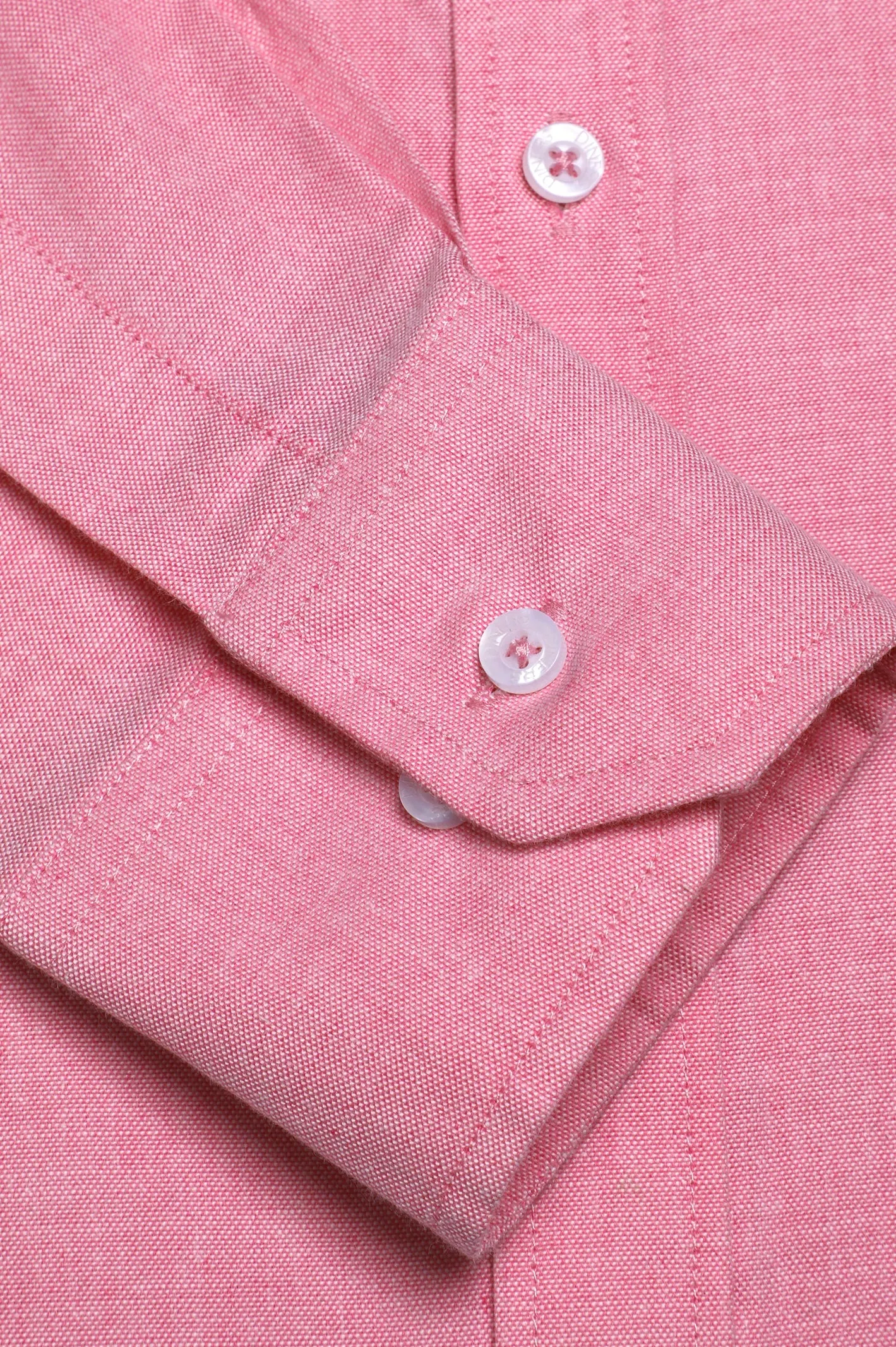 Pink Self Casual Shirt