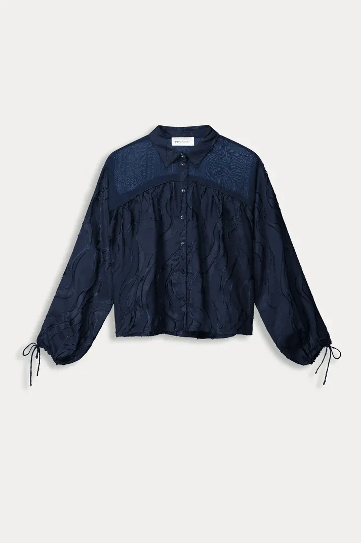 POM Jacquard Blouse
