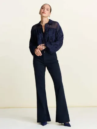 POM Jacquard Blouse