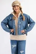 RETRO AND CLASSIC JACKIE DENIM JACKET