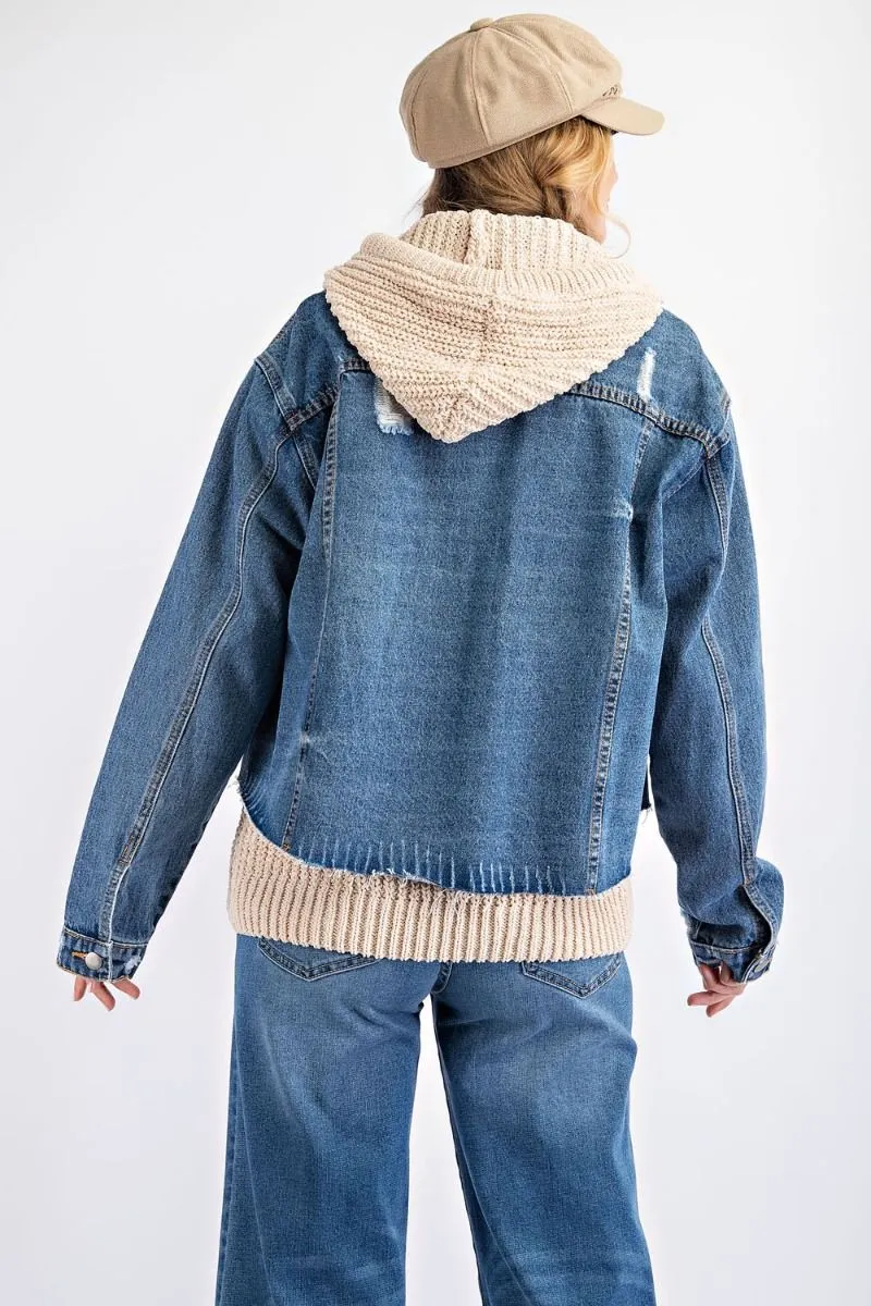 RETRO AND CLASSIC JACKIE DENIM JACKET
