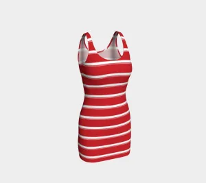 Rose Red Bodycon Dress