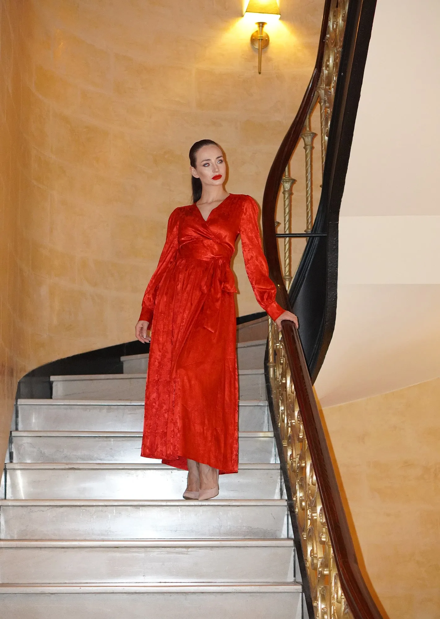 The "Evita" Wrap Dress