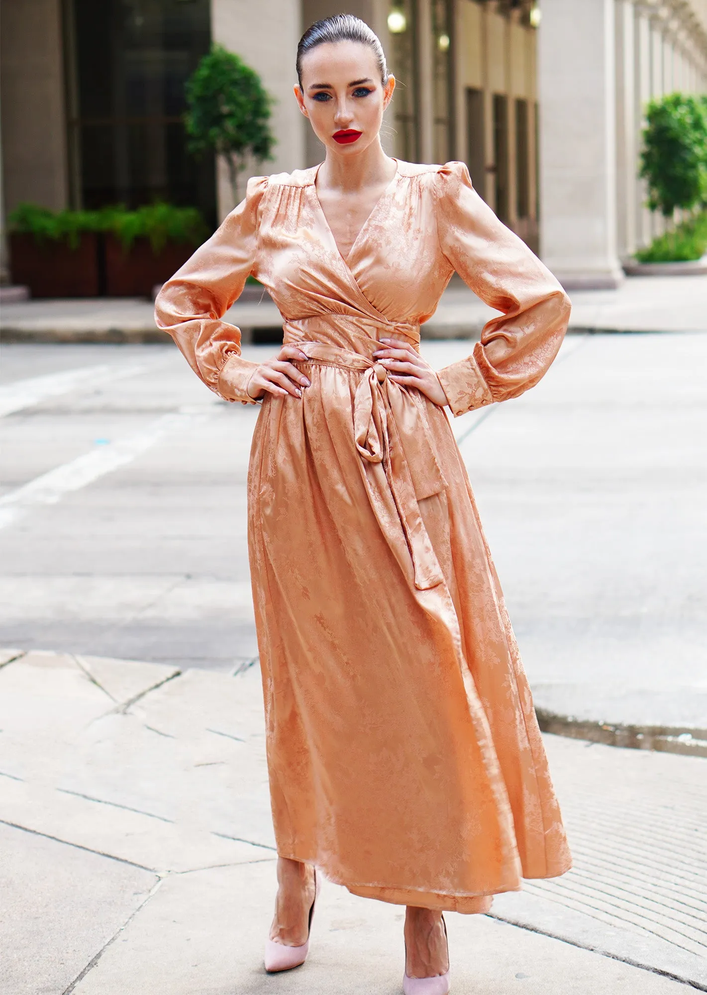 The "Evita" Wrap Dress