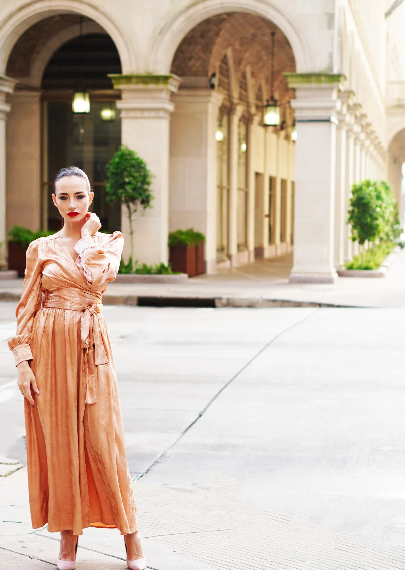 The "Evita" Wrap Dress