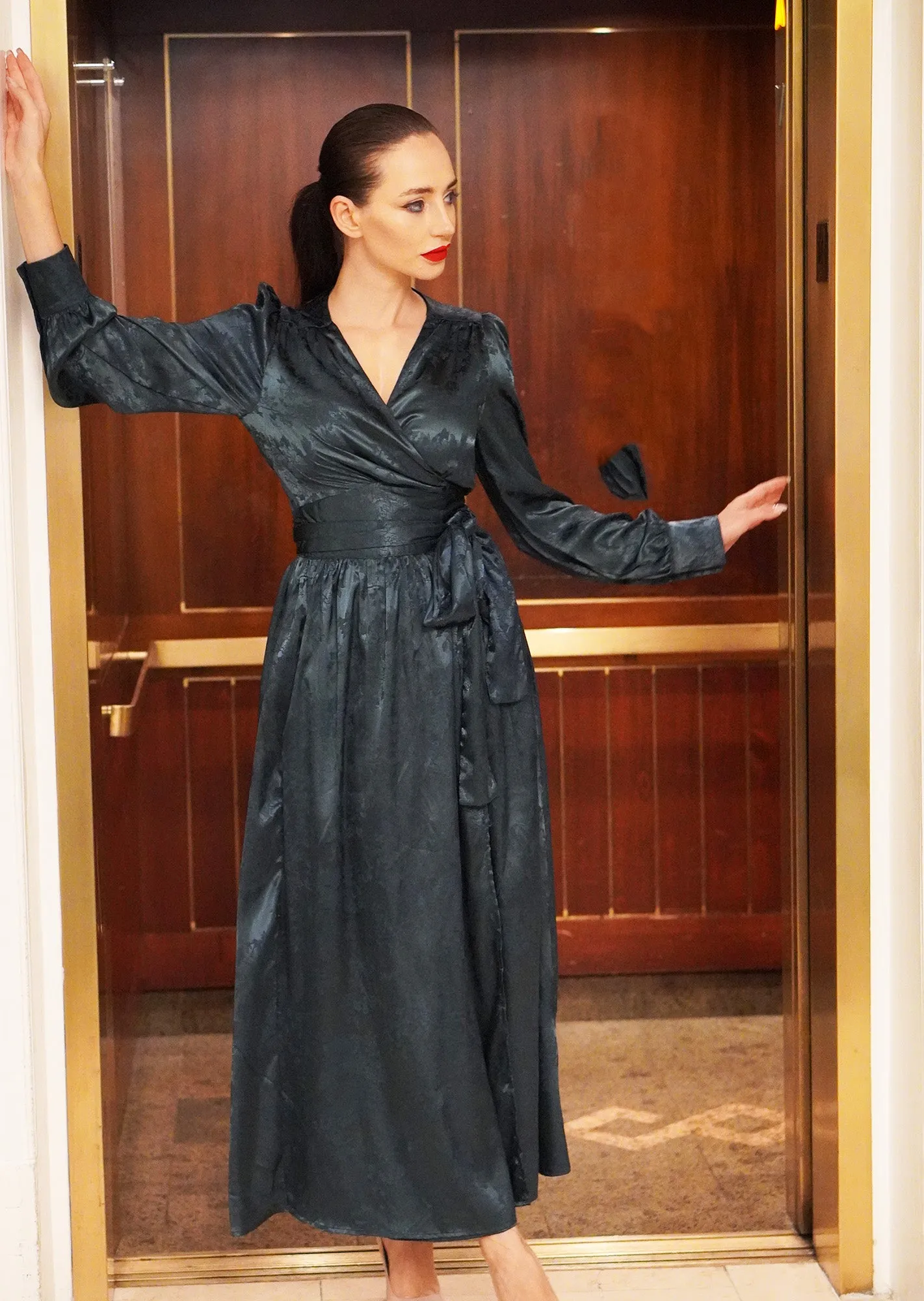 The "Evita" Wrap Dress