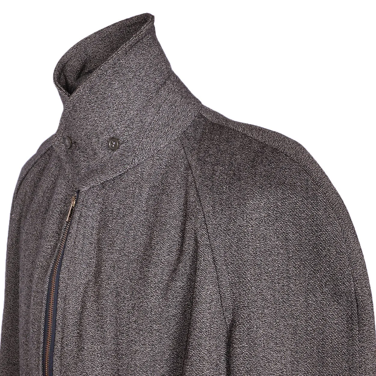 Vintage 1980s Moschino Mens Coat Wool Italian Trench Style Overcoat Size XL Long