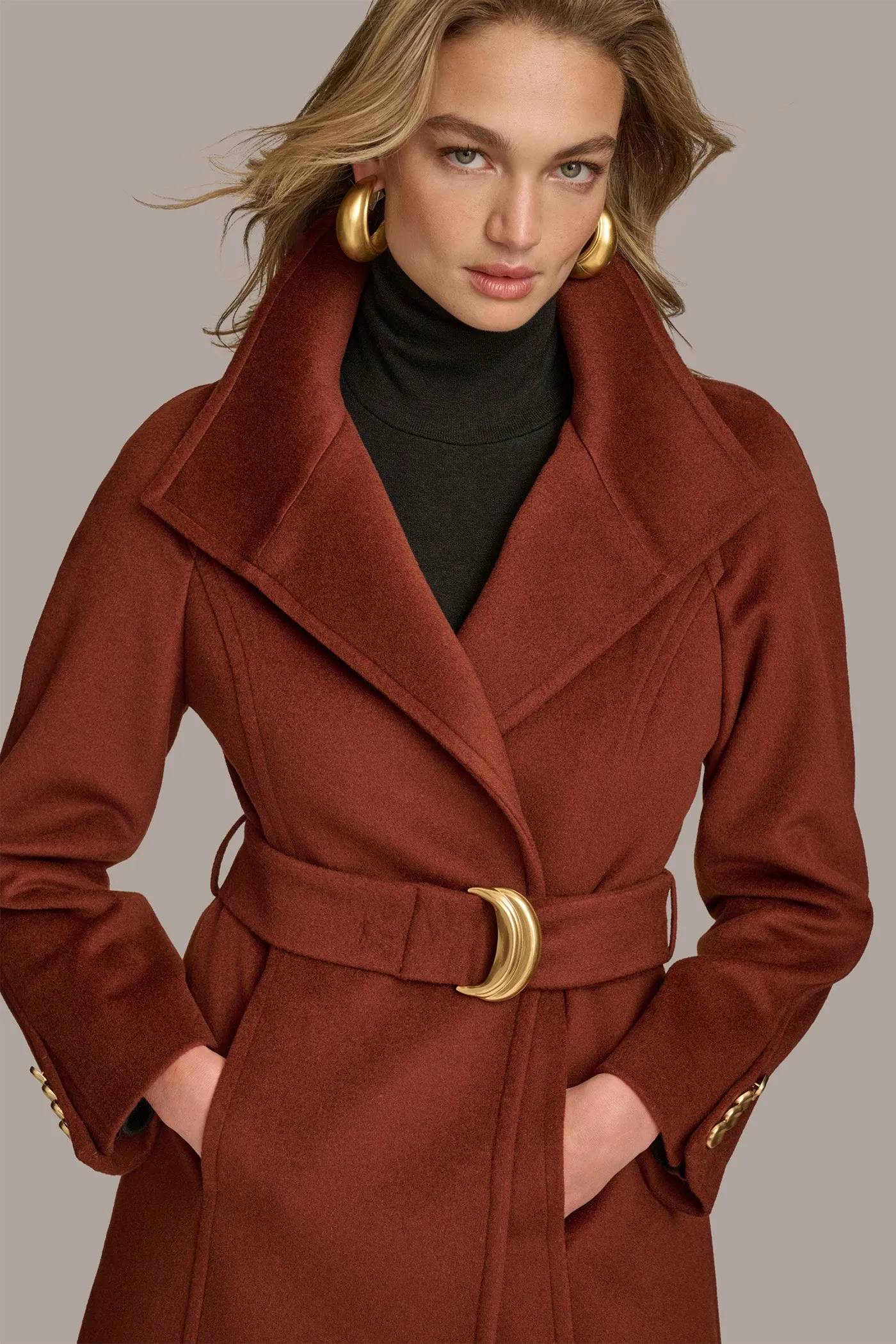WOOL TRENCH COAT