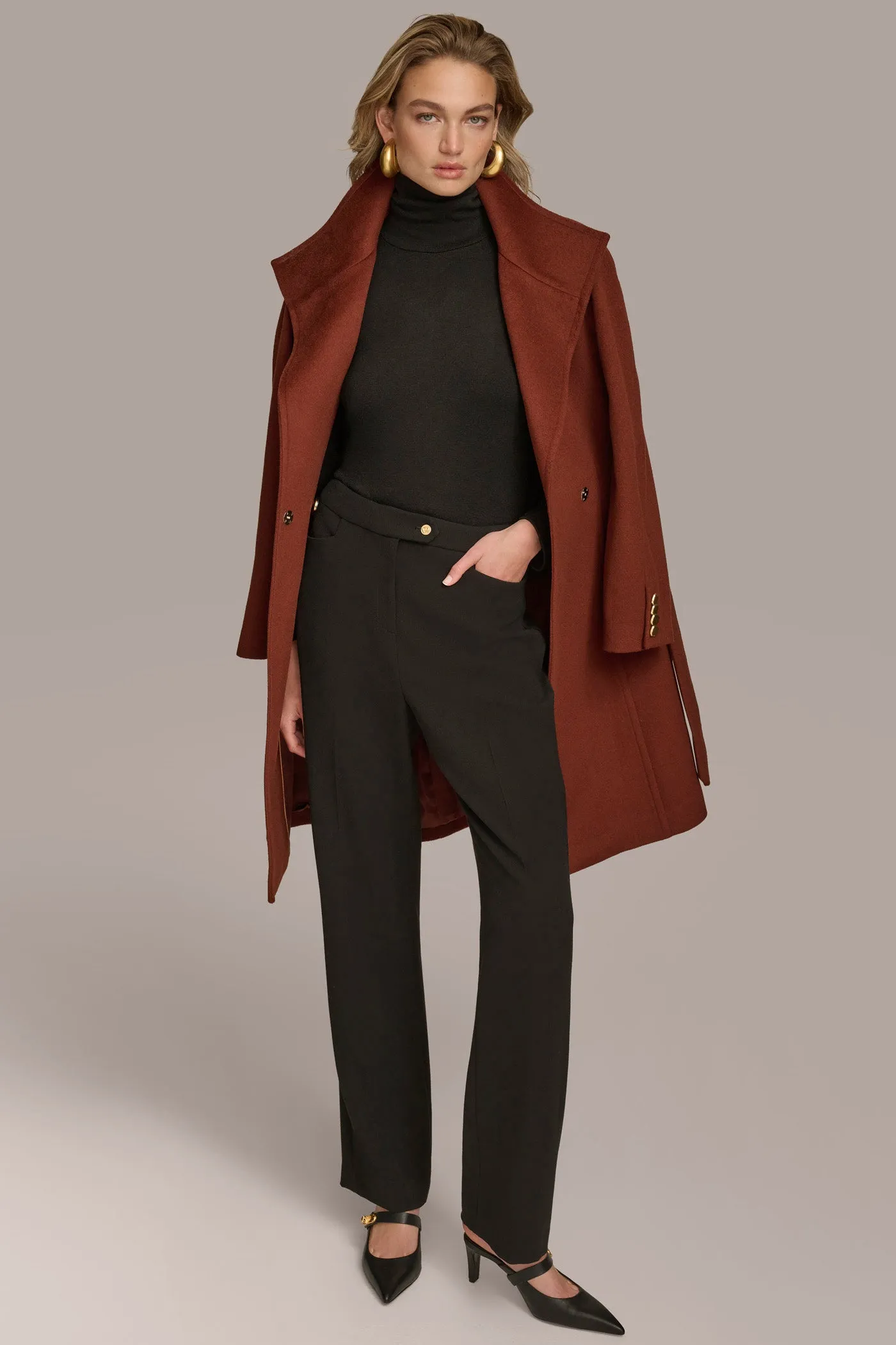 WOOL TRENCH COAT
