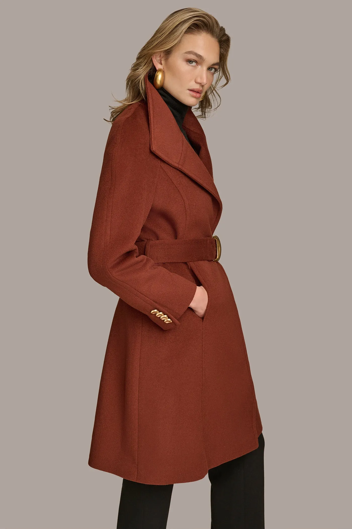 WOOL TRENCH COAT
