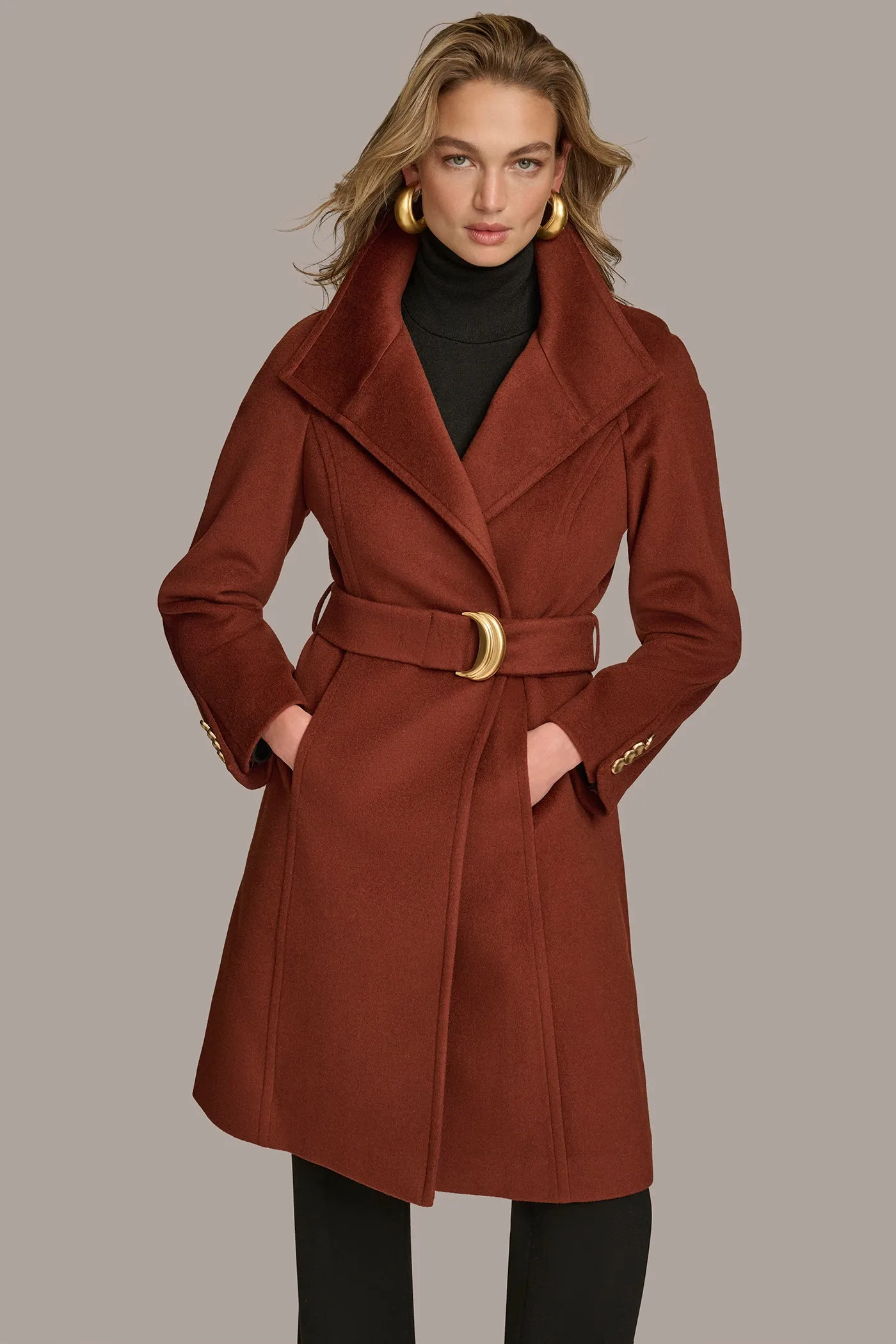 WOOL TRENCH COAT